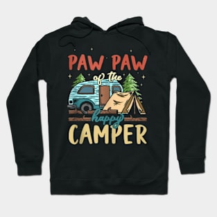 Paw Paw Of The Happy Camper 1St Birthday Hoodie